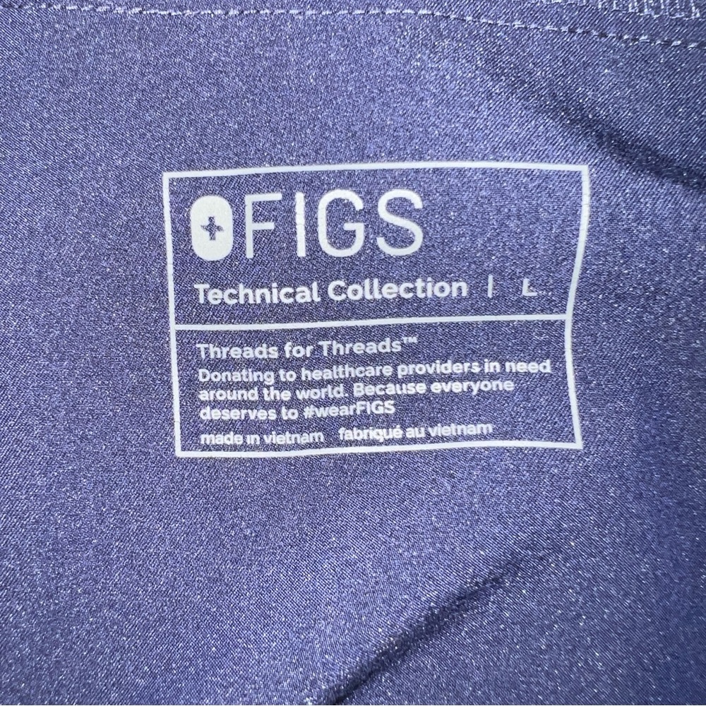 FIGS Tansen Technical Collection Jogger Scrub Pants | Navy Blue | Men’s Size L - Picture 9 of 11